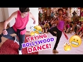 TRYING TO BOLLYWOOD DANCE TO INDIAN SONGS