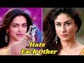 Bollywood Actresses Who Are Enemies